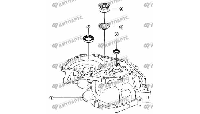 Картер сцепления. Часть 1. BYD F3 (F3R)